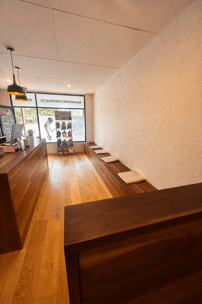 Inside the Balnarring Chiropractic clinic